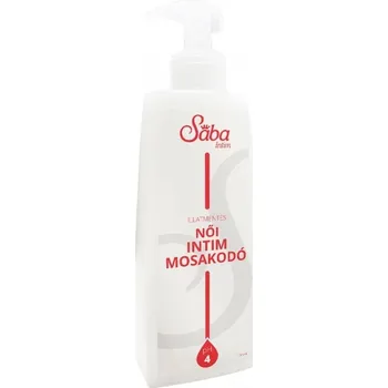 Intimní hygienický prostředek Sába Dámský mycí gel pro intimní hygienu bez vůně (400ml)