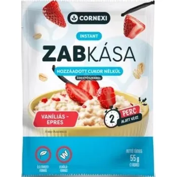 Sladidlo Cornexi Ovesná kaše vanilka a jahoda bez cukru se sladidlem (55g)