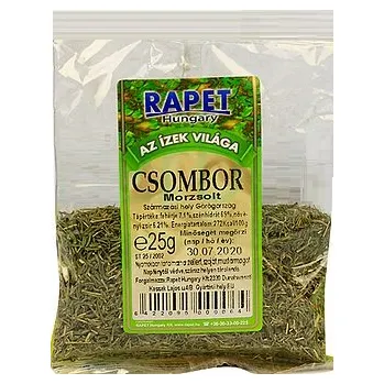 Koření Rapet Hungary Saturejka zahradní sušená drcená (25g)