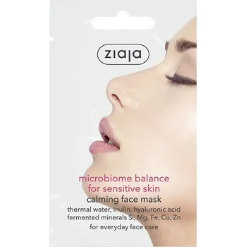 Pleťová maska Ziaja Microbium Uklidňující obličejová maska pro citlivou pleť (7ml)