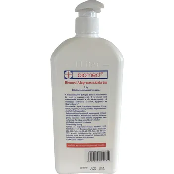 Masážní přípravek Biomed Masážný krém (1000ml)