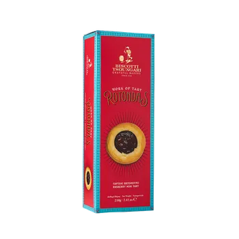 Biscotti Tsoungari Rotondas sušenky malinové 210g