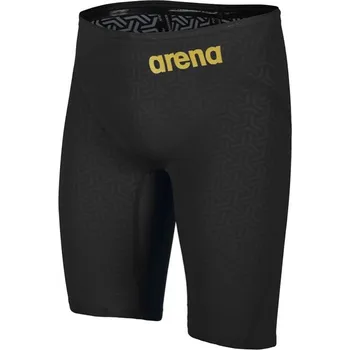 Oblečení a móda Arena Powerskin Carbon Glide Jammer Black/Gold UK26; D1