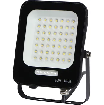 Optonica LED SMD FLOODLIGHT černé 30W 2400LM AC220-240V 90° IP65 GREEN