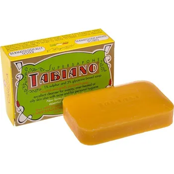 Dětská kosmetika Tabiano Bio Mýdlo se sírou a čajovníkem (125g)