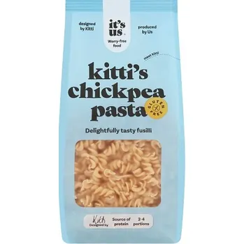 Příloha It´s us Kittis Bezlepkové Cizrnová těstoviny fusilli (250g)