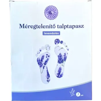 Sun Moon Detoxikační náplasti na chodidla - levandulová (3 pár)