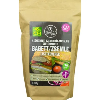 Chlebová směs Szafi Free Bezlepková moučná směs na bagety a housky se sníženým obsahem sacharidů (1000g)