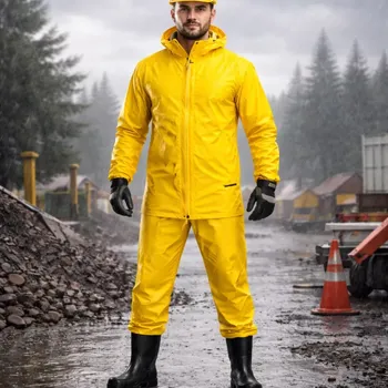 pracovní bunda Polstar D240Y GROSVENOR Rain nepromokavý set žlutý