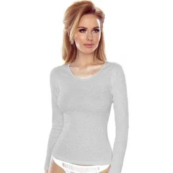 Tričko Eldar Irene s dl. rukávy Světle šedá S