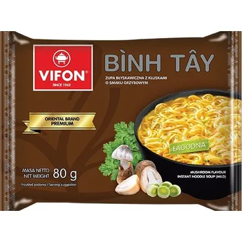 Hotové jídlo Vifon Bình Tây Vietnamská instantní nudlová polévka (80g)