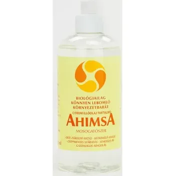 Mycí prostředek Ahimsa Mycí prostředek s citrónovým esenciálním olejem (500ml)