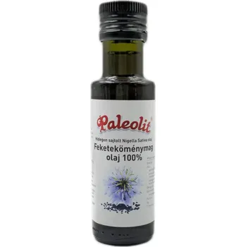 Rostlinný olej Paleolit ​​Olej z černého kmínu (Nigella Sativa) lisovaný za studena (100ml)