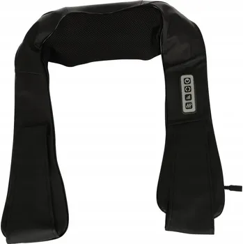 Masážní přístroj Shiatsu masážní límec 110 x 17 cm černý