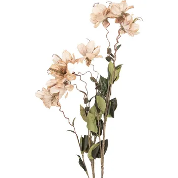 umělá květina Clayre & Eef - Umělá větev s béžovými květy 5PL0258BE