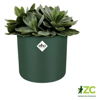 Obal na květináč Obal B.For Soft Round - leaf green 14 cm