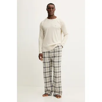 Dámské pyžamo Pyžamo Tommy Hilfiger UM0UM03699 béžová 08X, vel. L