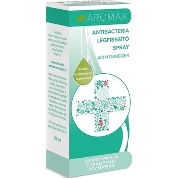 Osvěžovač vzduchu Aromax Antibacteria Osvěžovač vzduchu ve spreji Máta peprná, Eukalyptus, Rozmarýn (20ml)