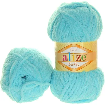 Galanterie Alize Softy tyrkysová 128