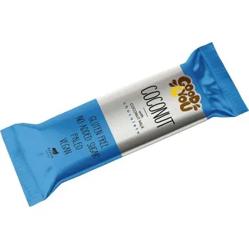 Good4You Bezlepková kokosová tyčinka s čokoládou z kokosového mléka s erytritolem a stévií (25g)