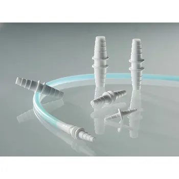 Zahradní hadice Hadicová spojka z PP, rovná, s kuželovými nátrubky, pro hadice Ø 7-9 mm (balení = 10 ks)