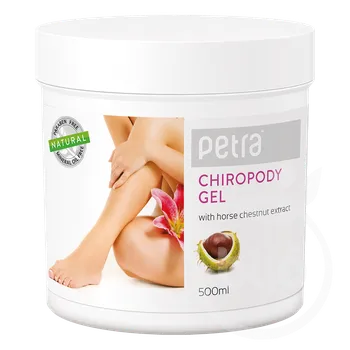 Tělový sprej Petra Gel na nohy s extraktem z jírovce koňského (500ml)