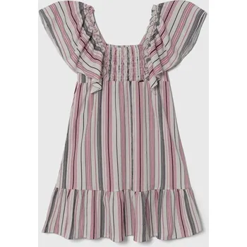 Dívčí šaty Dívčí šaty Pepe Jeans REGINA PG951661 fialová 40X, vel. 140