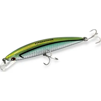 Umělá nástraha FISHMACHINE potápivý wobler DRIFTDANCER ZELENÁ 44gr / 12cm