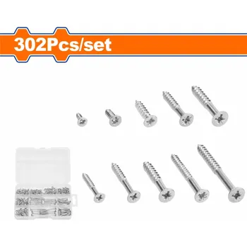 Vrut Wadfow Vrut samořezný ZH sada 302 ks