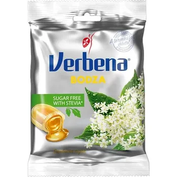 Žvýkačka Verbena Light bonbóny Bez + Vitamin C bez cukru (60g)