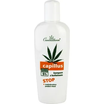 Přípravek proti padání vlasů Cannaderm Capillus Konopný stimulační šampon s kofeinem (150ml)