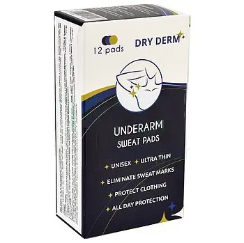 Dry Derm Jednorázové podpažní vložky (12ks)