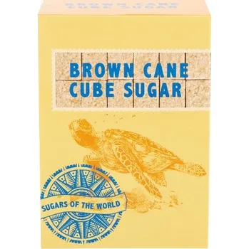 Sladidlo Agrana Třtinový kostkový cukr hnědý (500g)