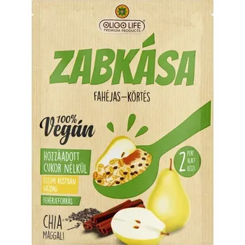 Sladidlo Oligo Life Ovesná kaše s hruškovo skořicovou příchutí bez cukru se sladidlem (65g)