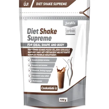 Proteinový nápoj JutaVit Diet Shake Supreme bílkovinný prášek - čokoláda (720g)