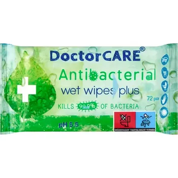 Hygienický ubrousek DoctorCare Antibakteriální vlhčené utěrky (72ks)