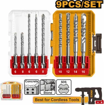 Vrták Ingco sada vrtáků do zdiva 9 ks