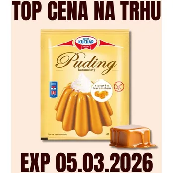 KÁVOVINY Puding karamelový 40 g EXP 05.03.2026