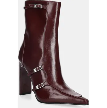 Dámské kozačky Nízké kozačky Steve Madden Fastened 11004818.DYQ burgundské 93X, EUR 36