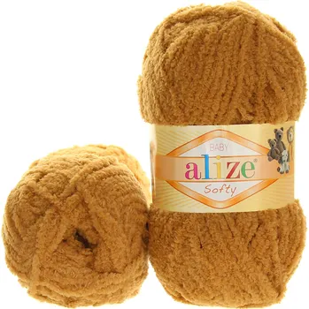 Galanterie Alize Softy skořicově hnědá 179