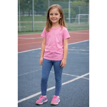 Dívčí legíny Dívčí legíny WENDEE šedé Šedá, Velikost: 116 116