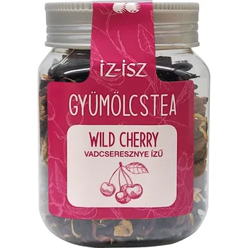 Sušené ovoce iz-isz Ovocná čajová směs s příchutí divoké třešně a ibišku (120g)