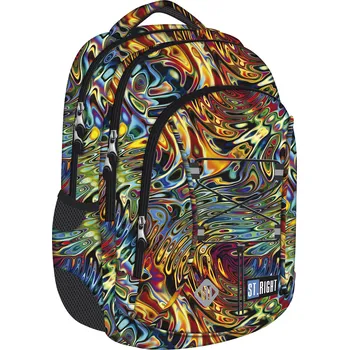 Dětský batoh Volnočasový batoh St.RIGHT - Abstraction,16 3 komorový, rozměry: 40 x 30 x 20cm