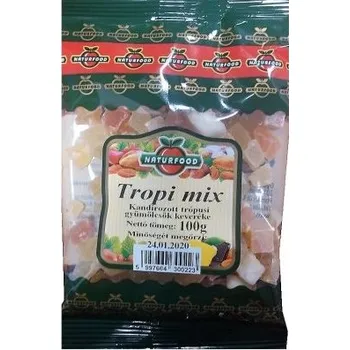 Sušené ovoce Naturfood Tropi mix kandované ovoce (100g)