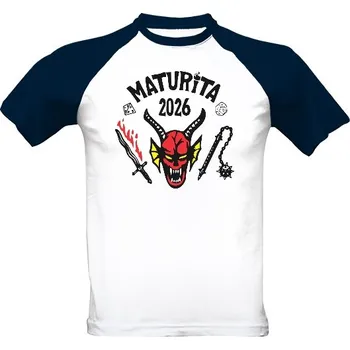 Pánské tričko Tričko s potiskem Maturita 2026 na motivy Hellfire Club Stranger Things pánské