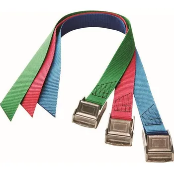 Upínací popruh Rychloupínací popruh s přezkou, délka 55 cm, červený