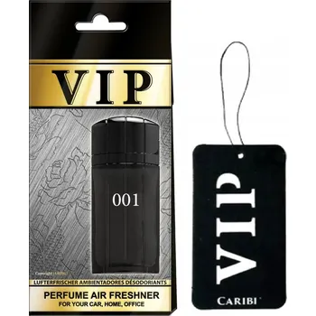 Vůně do auta VIP Air parfémové osvěžovač vzduchu Paco Rabanne Black XS (1ks)