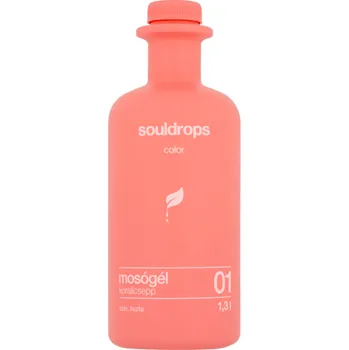 Aviváž Souldrops Eko Prací gel na barevné prádlo - Korálová kapka (1300ml)