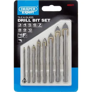 Vrtáky do skla a dlaždic Draper