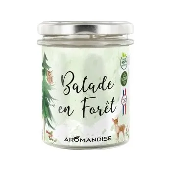 Vůně do auta Aromandise Balade en Forét Aromatická svíčka "Procházka lesem" (1kus)